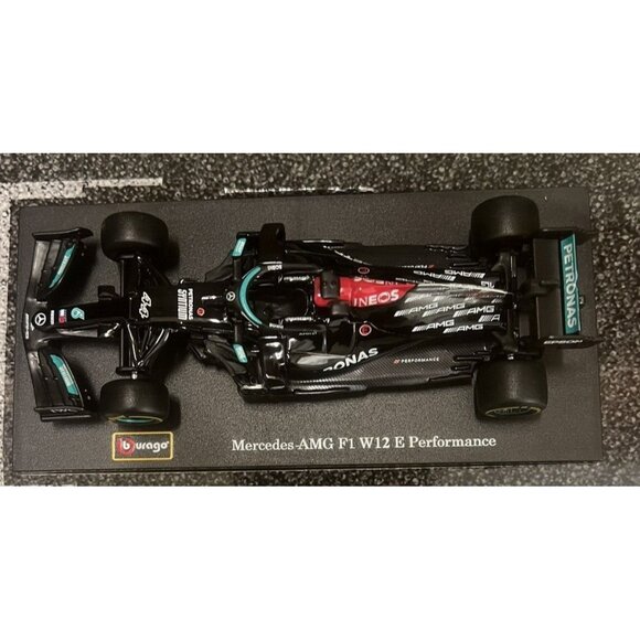 Bburago Mercedes Racing Formula F1 1:43 Scale Diecast Metal Cast 6 Pack NIB - Picture 6 of 9